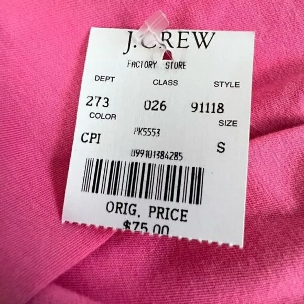 JCREW NEW WOMENS LINED SKIRT PINK SIZE S ABOVE KNEE
